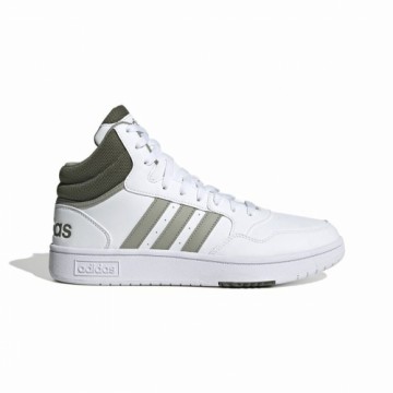 Basketball Shoes for Adults Adidas Hoops 3.0 Mid White