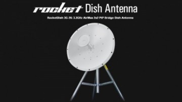 Ubiquiti RD-3G26 | Virziena antena | RocketDish, 3GHz, 26dBi
