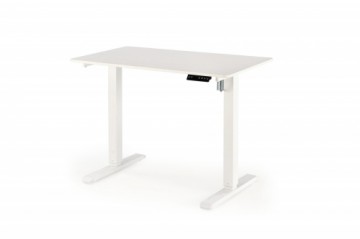 Halmar B53 desk with adjustable height,  white