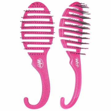 Щетка для распутывания волос The Wet Brush Glitter Розовый Душ