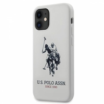 U.s. Polo Assn. US Polo USHCP12SSLHRWH iPhone 12 mini 5,4" biały|white Silicone Collection