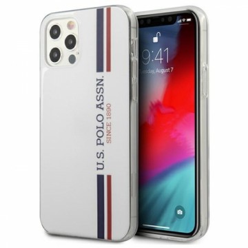 U.s. Polo Assn. US Polo USHCP12LPCUSSWH iPhone 12 Pro Max 6,7" biały|white Tricolor Collection
