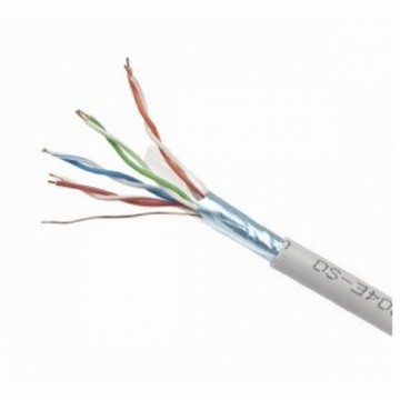 Жесткий сетевой кабель FTP кат. 5е GEMBIRD FPC-5004E-SO/100C 100 m