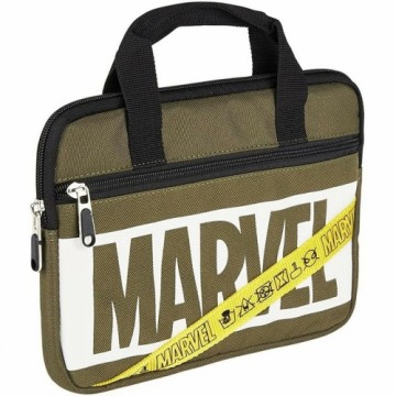 Klēpjdatora Futlāris Marvel Tumši zaļš 18 x 2 x 25 cm