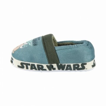 House Slippers The Mandalorian Dark green