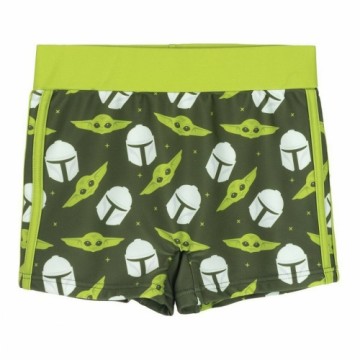 плавки-шорты для мальчиков The Mandalorian Зеленый