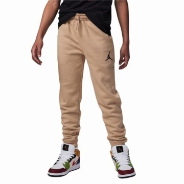 Children's Tracksuit Bottoms Jordan Mj Essentials Brown