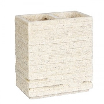 Zobu birstīšu turētājs ''Brick'' bēšs