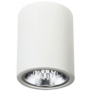 Gr.l.-DOWNLIGHT ROUND 60W E27 balta