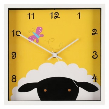 Pulkstenis sienas 4Living animals square lamb 24cm