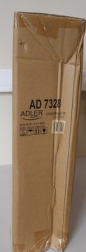 Adler   SALE OUT.  AD 7328 Fan 40cm/16" - stand with remote control, White,DAMAGED PACKAGING, SCRATCHED COVER AND LEG, DENT CONTROL PANEL |  Fan | AD 7328 | Stand Fan | White | Diameter 40 cm | Number of speeds 3 | Oscillation | 120 W | Yes | DAMAGED PACK