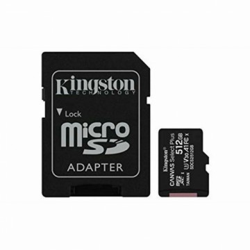 Mikro SD Atmiņas karte ar Adapteri Kingston SDCS2/512GB 512 GB