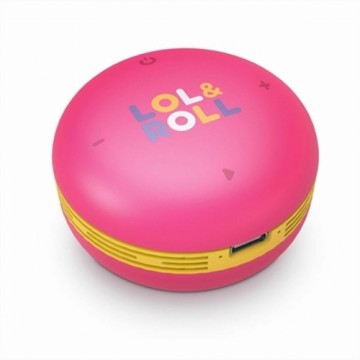 Портативный Bluetooth-динамик Energy Sistem Lol&Roll Pop Розовый 5 W