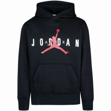 Bērnu Sporta Krekls ar Kapuci Jordan Jumpman Sustainable Balts Melns