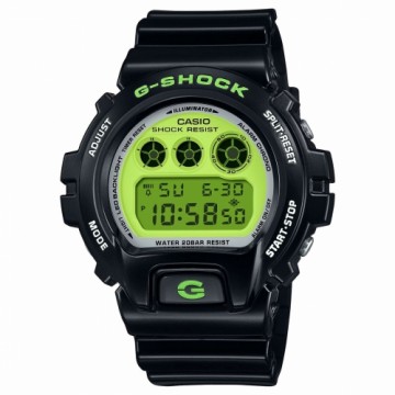 Мужские часы Casio G-Shock DW-6900RCS-1ER Чёрный Зеленый (Ø 50 mm)