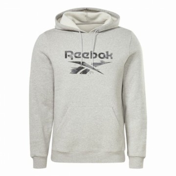 Толстовка с капюшоном мужская Reebok RI Modern Camo OTH Белый Серый