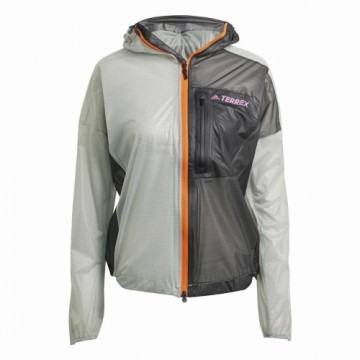 Спортивная ветровка Adidas Agr Rain JW Белый Серый