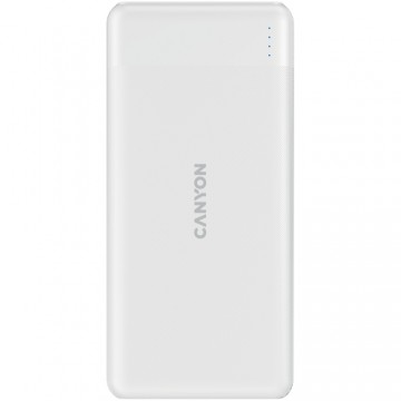 CANYON power bank PB-109 10000 mAh PD 18W QC 3.0 20W White