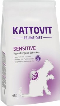 Kattovit Sensitive 4kg cats dry food Adult