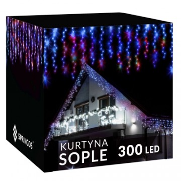 Springos CL0303 ICIPLE CURTAIN ICIPLE CURTAIN 300 LED