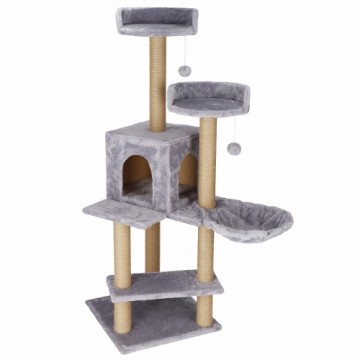 Многоуровневый кошачий домик в Springos PA1043 129 см