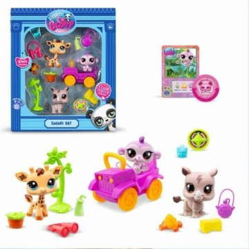 Playset Bandai Littlest Pet Shop SAFARI 8 Daudzums