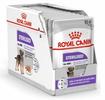 ROYAL CANIN Sterilised All sizes - wet dog food - 12 x 85g