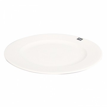 Šķīvis pusdienu Maku porcelāna, rievots d26.5cm