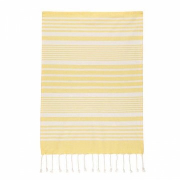 Pirts dvielis 4Living Hamam Stripe dzeltens 50x70cm