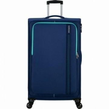 Чемодан для ручной клади American Tourister Sea Seeker Spinner Синий 92,5 L 80 x 47,5 x 28,5 cm