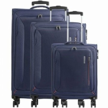 Koferīšu komplekts American Tourister Sea Seeker Hyperspeed Zils 75 L 38 L 108 L