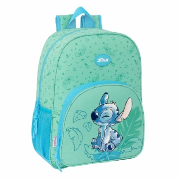 Школьный рюкзак Lilo & Stitch Aloha бирюзовый 33 x 42 x 14 cm