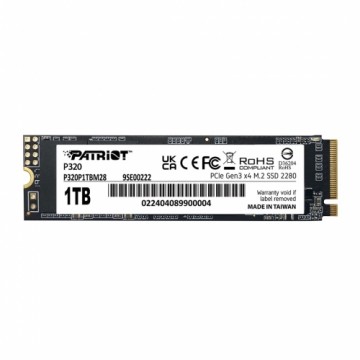 Patriot Memory SSD Patriot Viper P320 M.2 PCI-Ex4 NVMe 1TB 3GB/s