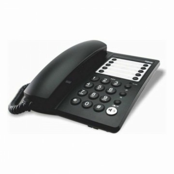 Стационарный телефон Haeger HG-1020 Чёрный Запоминает 10 последних настроек Свободные руки (Пересмотрено B)