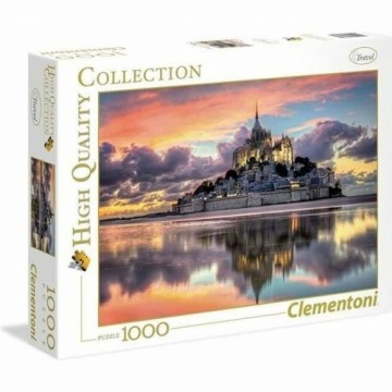 Puzle un domino komplekts Clementoni The magnificent Mont Saint-Michel 39367.1 98 x 33 cm 1000 Daudzums