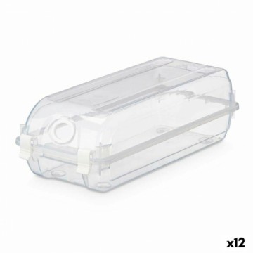 Kipit Saliekama apavu kaste Caurspīdīgs Plastmasa 14 x 10 x 32 cm (12 gb.)