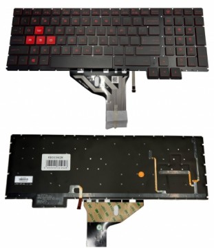 Keyboard HP Omen 15-ce016na, with backlight