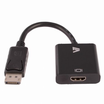 Display Porta uz HDMI Adapteris V7 CBLDPHD-1N Melns