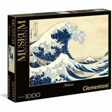 Головоломка Clementoni Museum Collection: Hokusai Great Wave 39378.7 98 x 33 cm 1000 Предметы
