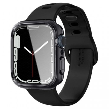 Spigen Ultra Hybrid case for Apple Watch 7 | 8 | 9 (41 mm) - transparent gray