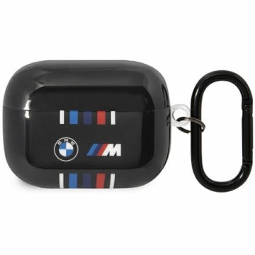 BMW BMAP22SWTK AirPods Pro cover czarny|black Multiple Colored Lines