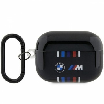 BMW BMAP222SWTK AirPods Pro 2 gen cover czarny|black Multiple Colored Lines