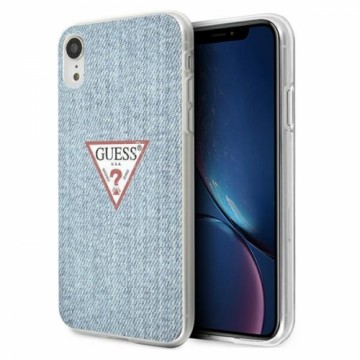 Guess GUHCI61PCUJULLB iPhone Xr niebieski|light blue hardcase Jeans Collection