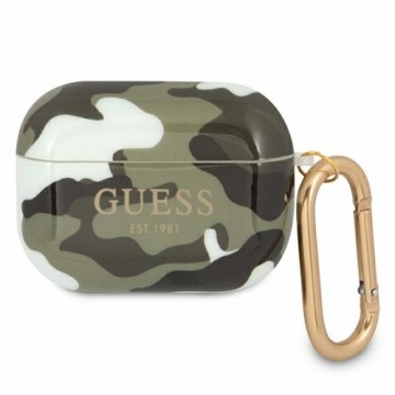 Guess GUAPUCAMA AirPods Pro cover zielony|khaki Camo Collection