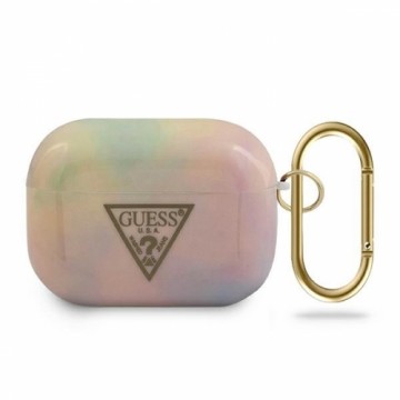 Guess GUACAPTPUMCGG01 AirPods Pro cover różowy|pink Tie & Dye Collection