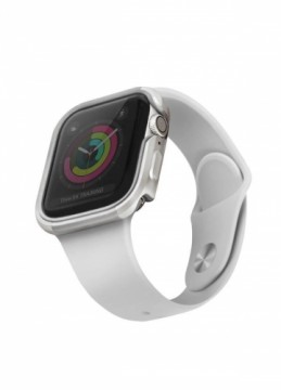 Uniq case for Valencia Apple Watch Series 4|5|6 | SE 40mm. silver | titanium silver