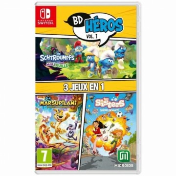 Videospēle priekš Switch Microids 3 in 1: Marsupilami + Les Sisters + The Smurfs: Village Party (FR)