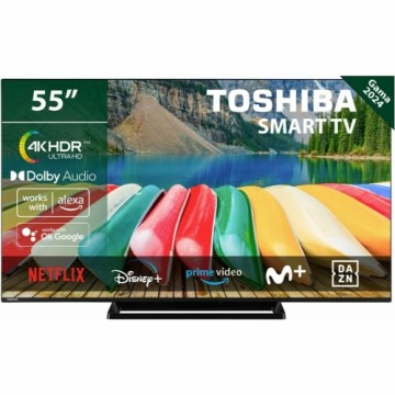 Смарт-ТВ Toshiba 4K Ultra HD 55" LED HDR D-LED