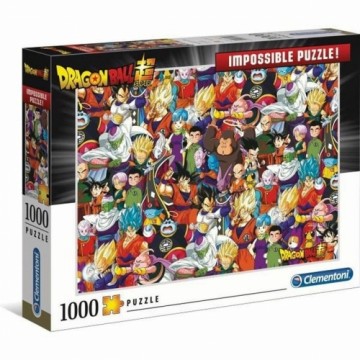 Puzle un domino komplekts Clementoni Impossible - Dragon Ball 39489 69 x 50 cm 1000 Daudzums