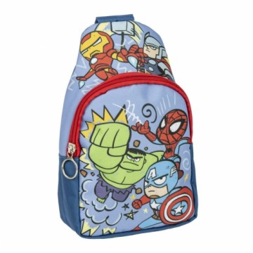 Bērnu soma The Avengers Pleca Soma Zils 13 x 23 x 7 cm